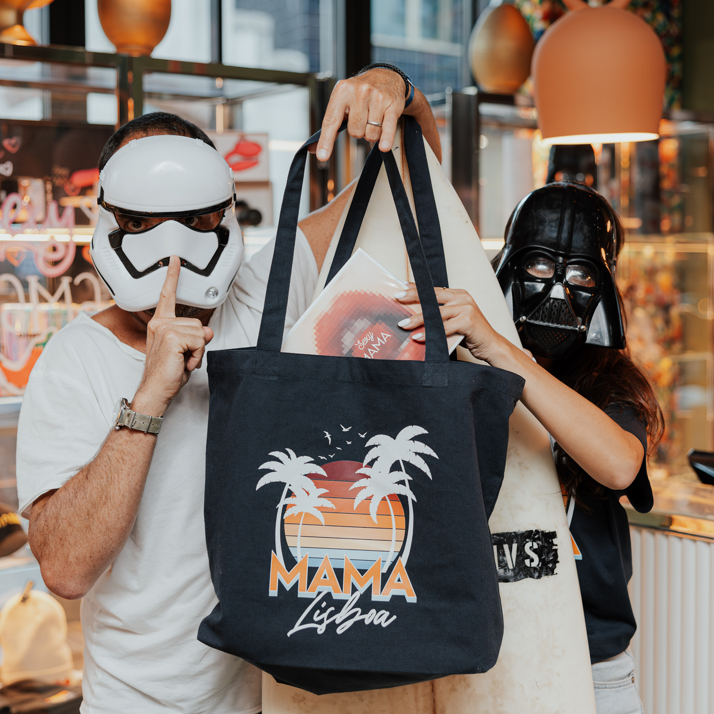 NAVY TOTE BAG - SURFLINE