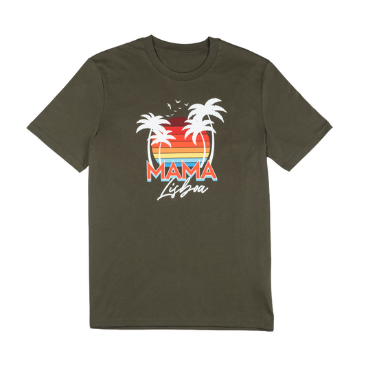 T-SHIRT MAMA LISBOA - SURFLINE - KHAKI