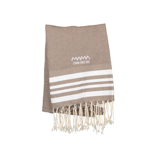 FOUTA MAMA BEACH CASTANHO