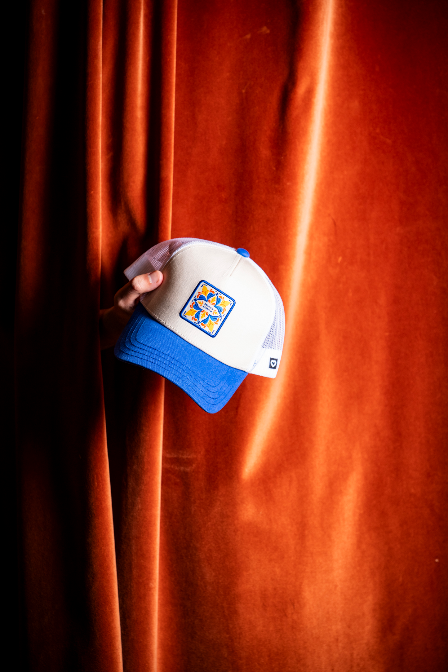 AZULEJO CAP BLUE & BEIGE | MAMA LISBOA X KULT