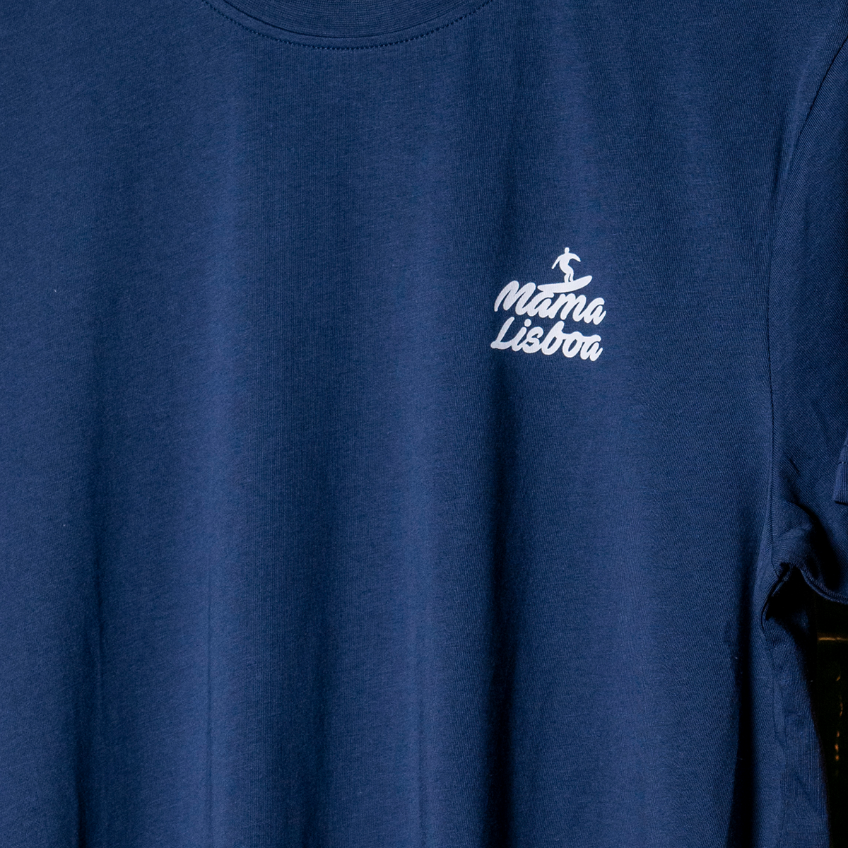 MAMA BEACH T-SHIRT MARINE BLUE