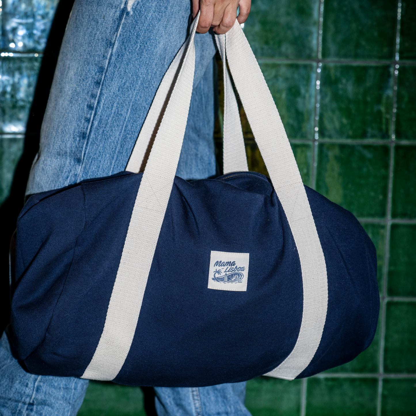MAMA BEACH SPORT BAG NAVY X KULTE